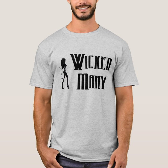 Wicked Mary Manar-Shirt T-shirt (Framsida)