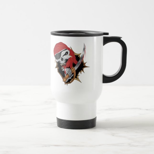 Wicked Pirat Skull Resemugg (Höger)