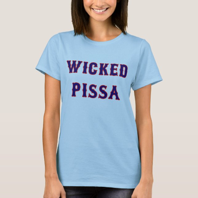 Wicked Pissa Tee Shirt (Framsida)