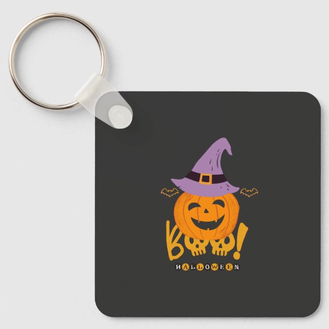 Wicked Pumpkin Nyckelring (Framsida)