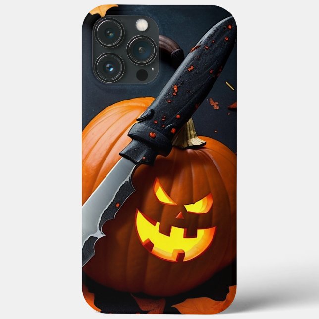 Wicked Pumpkin Phone Case (Baksida)