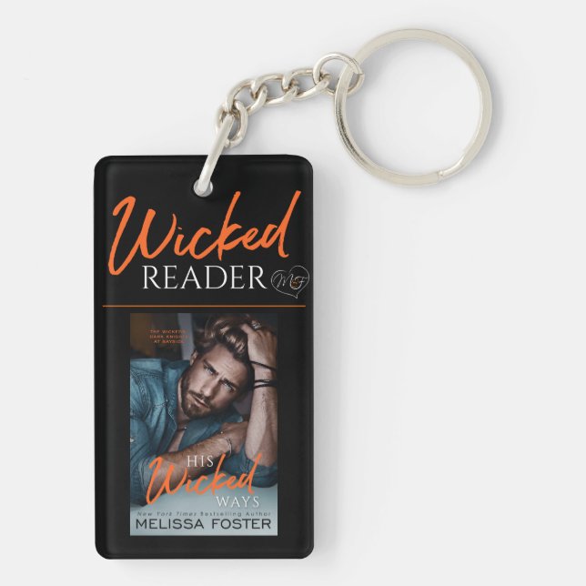 Wicked Reader - Hans Wicked Ways-Nyckelring (Baksidan)