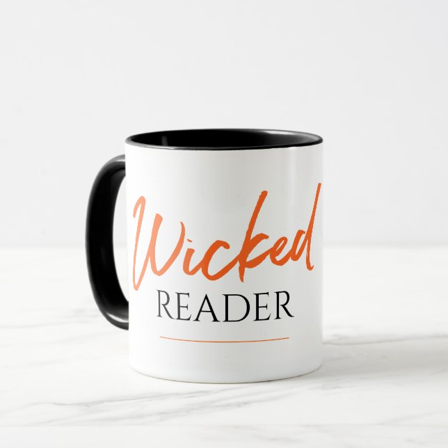 Wicked Reader - lite Wicked Mugg (Framsida vänster)