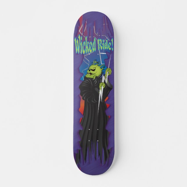 Wicked Ride Skateboard (Framsida)