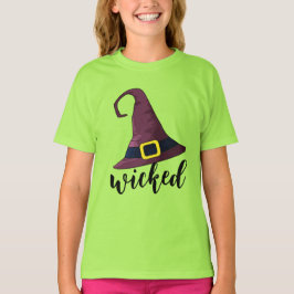 Wicked, Roligt Witch Hat Halloween-Personlig T Shirt