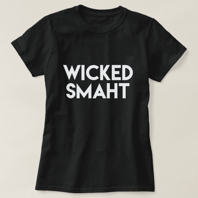 WICKED SMAHT, SMART TEE (Design framsida)