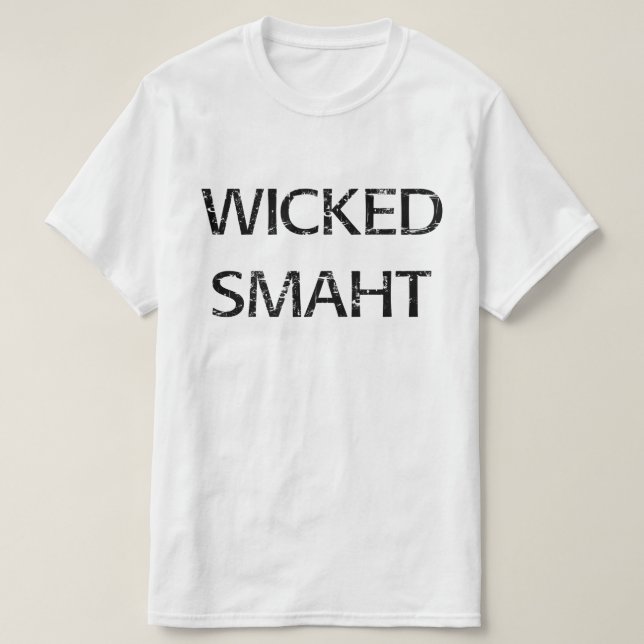 Wicked Smaht T-shirt (Design framsida)