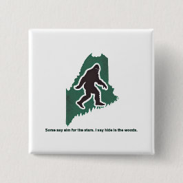 Wicked Spooky Maine - Bigfoot Button Knapp