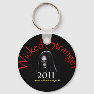 Wicked Stranger Keychain Black Nyckelring