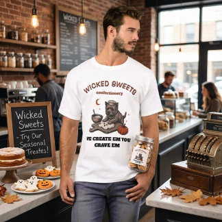 Wicked Sweets Konfektyr T-Shirt Design