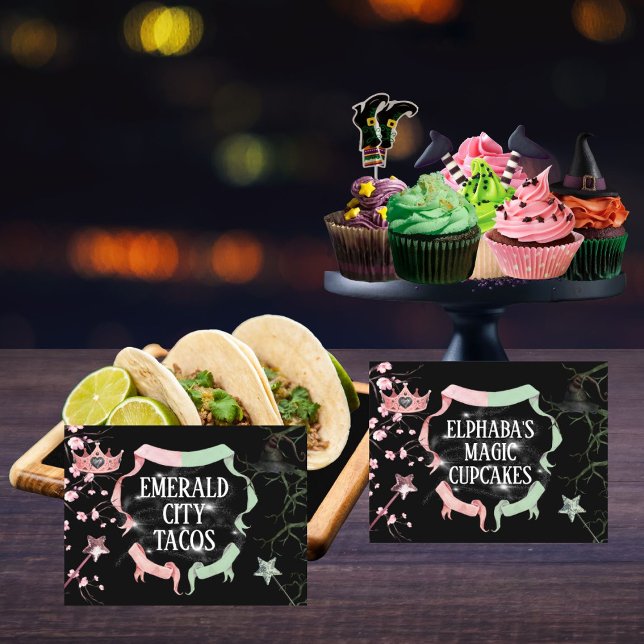 Wicked Theme Food Signs Poster (Skapare uppladdad)
