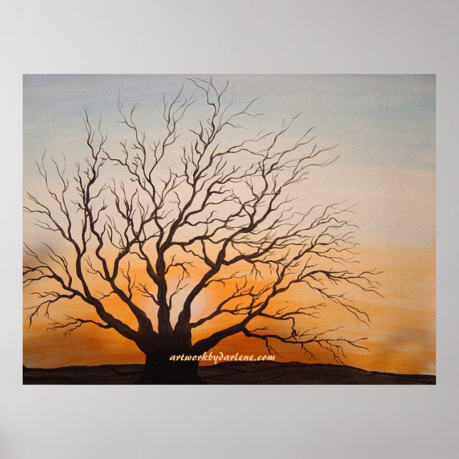 WICKED TRÄD POSTER (Framsidan)