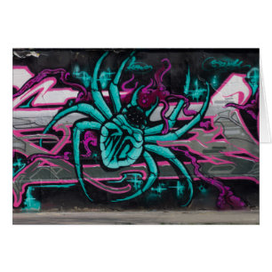 Wicked Turcos Spider Hälsningskort