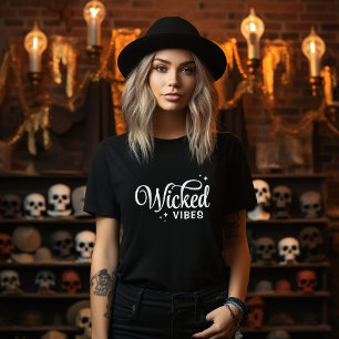 Wicked Vibes Halloween T Shirt