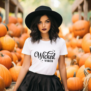 Wicked Vibes Halloween T Shirt