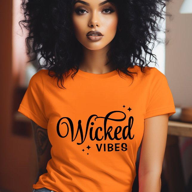 Wicked Vibes Halloween T Shirt (Skapare uppladdad)