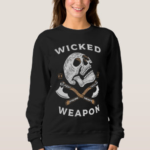 Wicked Weapon Horror Skull Mörk Knight Tee Legends
