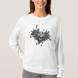 Wicked Winged Skull Tee Shirt