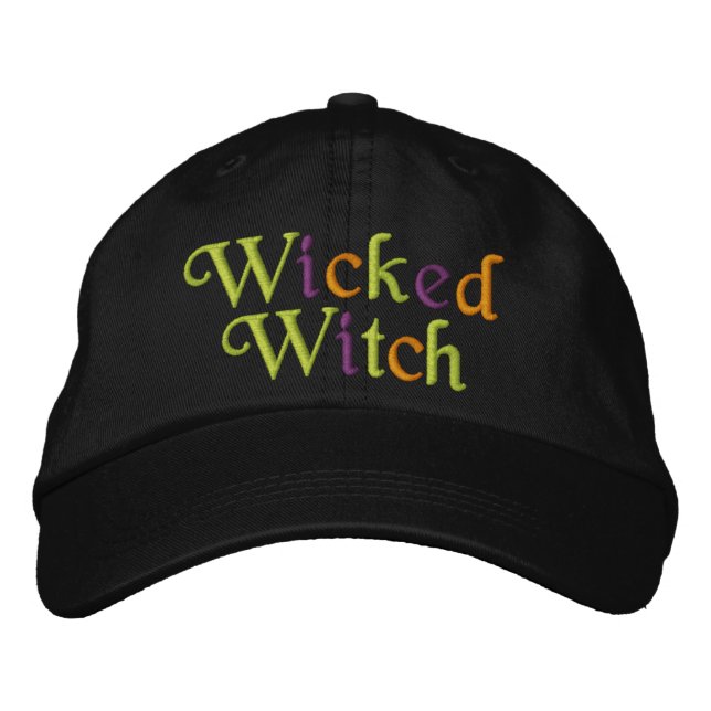 Wicked Witch Broderad Keps (Framsida)