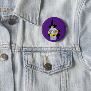 Wicked Witch Crystal Boll Halloween Knapp