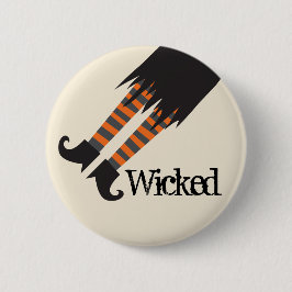 Wicked Witch Funny Halloween Knapp