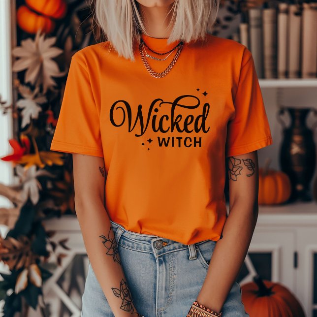 Wicked Witch Halloween T Shirt (Skapare uppladdad)