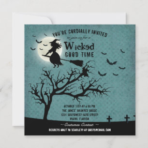 Wicked Witch Inbjudningar