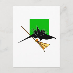 Wicked Witch Melted Vykort