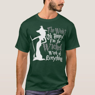 Wicked Witch of All Halloween Roligt T Shirt