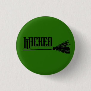 Wicked Witch Personlig Broomstick-stift Knapp