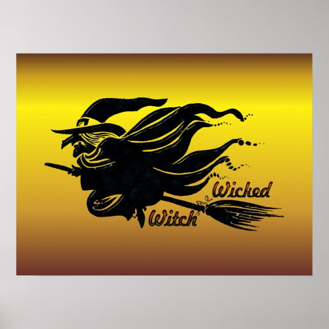 Wicked Witch Poster (Framsidan)