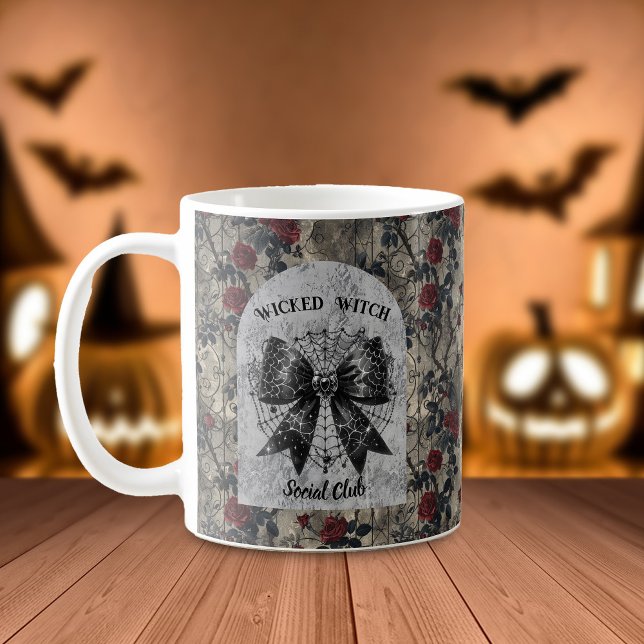Wicked Witch Social Klubb Coquette Kaffemugg (Skapare uppladdad)