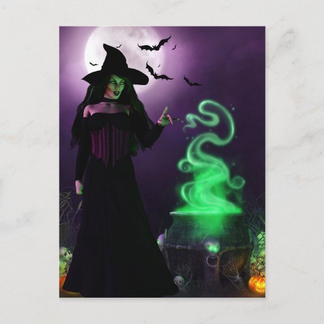 Wicked Witch Vykort (Framsida)