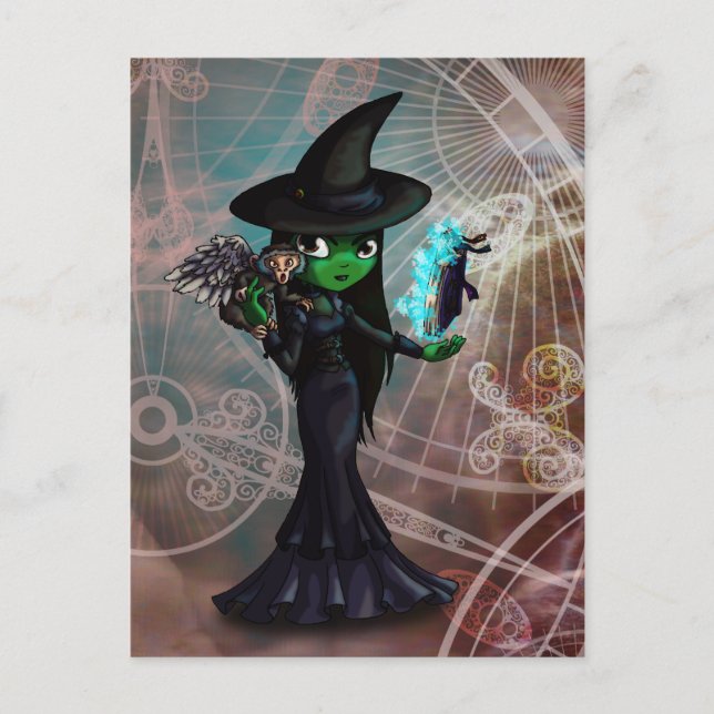 Wicked Witch Vykort (Framsida)