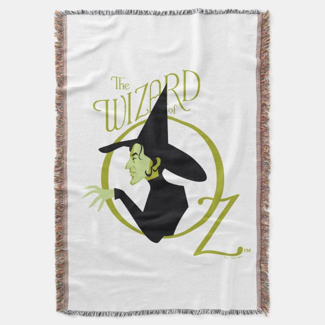 Wicked Witch™ Wizard of Oz™ Logotyp Filt (Framsidan Vertikal)