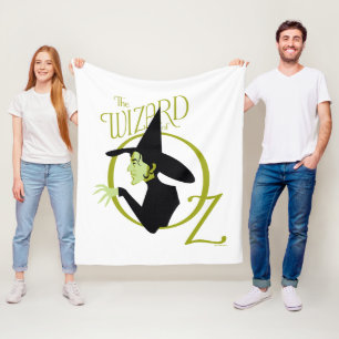 Wicked Witch™ Wizard of Oz™ Logotyp Fleecefilt