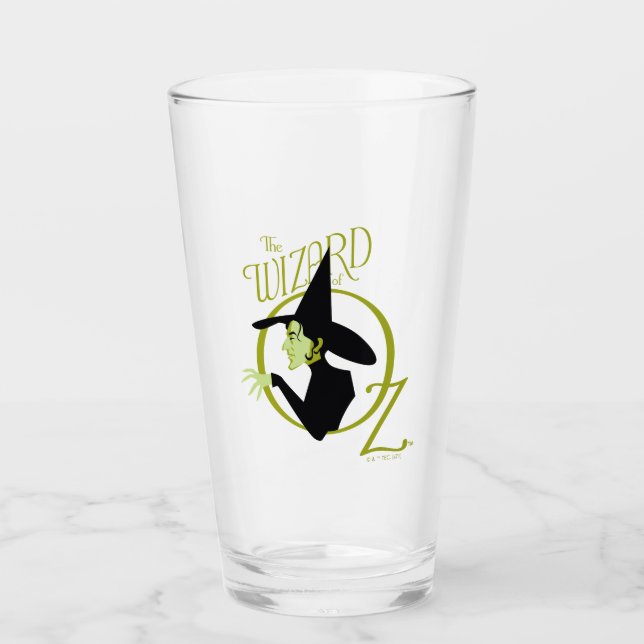 Wicked Witch™ Wizard of Oz™ Logotyp Glaskopp (Framsida)