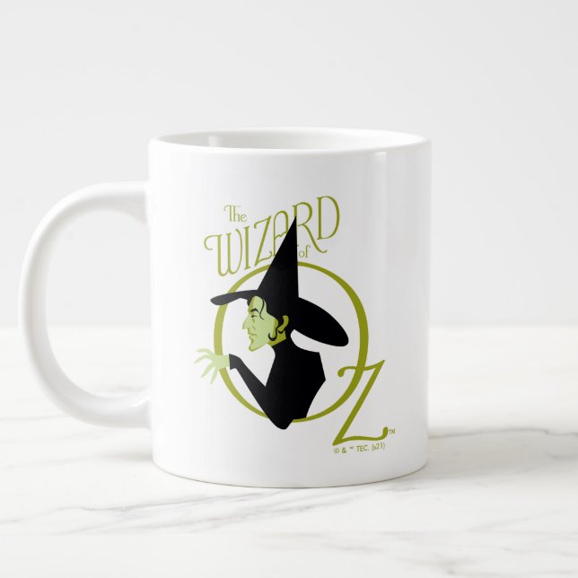 Wicked Witch™ Wizard of Oz™ Logotyp Jumbo Mugg (Vänster)