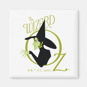 Wicked Witch™ Wizard of Oz™ Logotyp Magnet