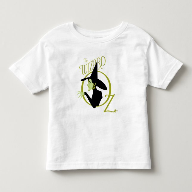 Wicked Witch™ Wizard of Oz™ Logotyp T Shirt (Framsida)