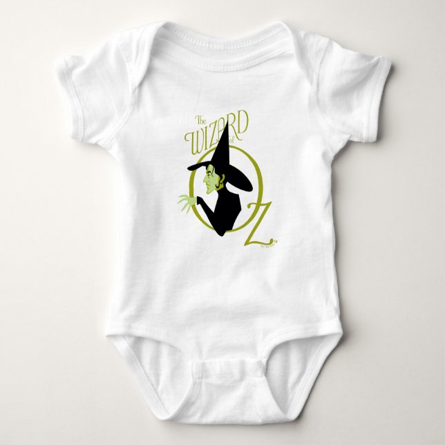 Wicked Witch™ Wizard of Oz™ Logotyp T Shirt (Framsida)