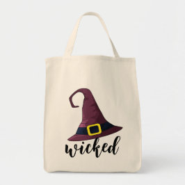 Wicked, Witches Hat, Roligt Halloween Tygkasse