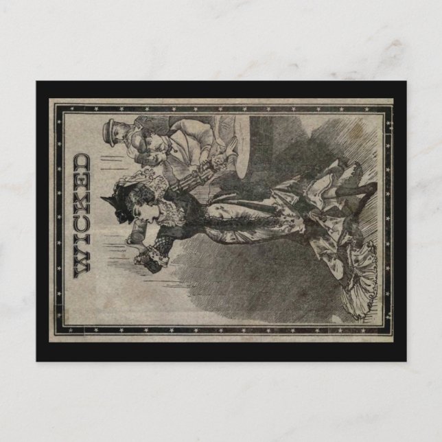 Wicked Woman-vykort Vykort (Framsida)