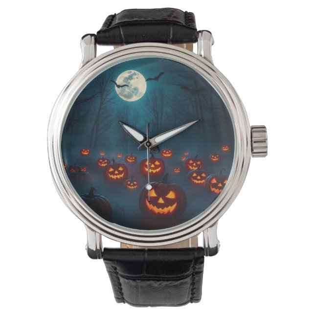 Wickedly Beautiful Halloween eWatch 🎃 Armbandsur (Framsida)