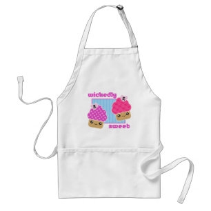 Wickedly sött Kawaii muffinsförkläde Förkläde