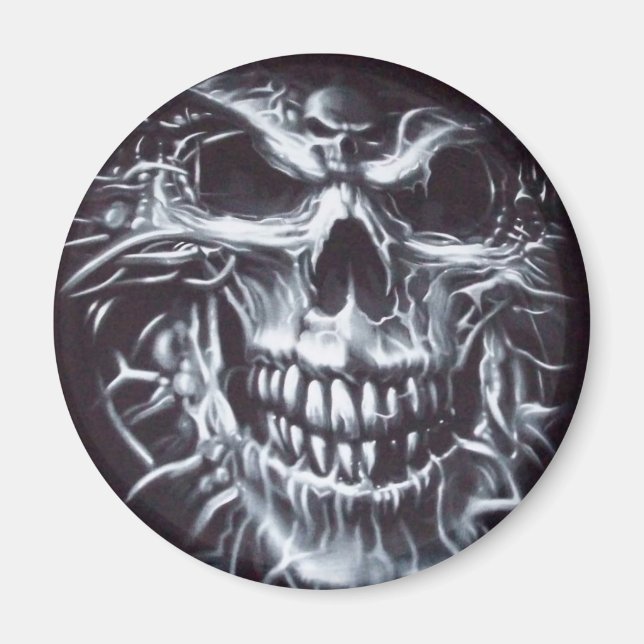 WICKEDSKULL MAGNET (Framsidan)