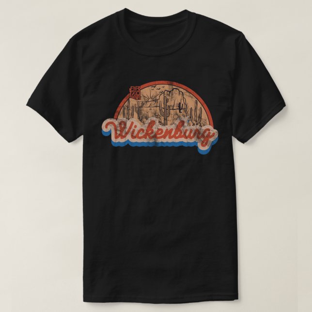 Wickenburg, Arizona T Shirt (Design framsida)