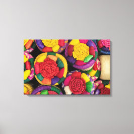 Wicker Basket Canvastryck