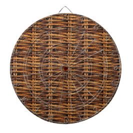 Wicker Basket Mönster Darttavla