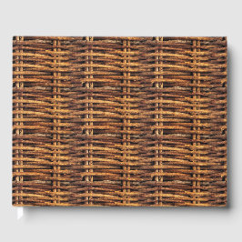 Wicker Basket Mönster Gästböcker
